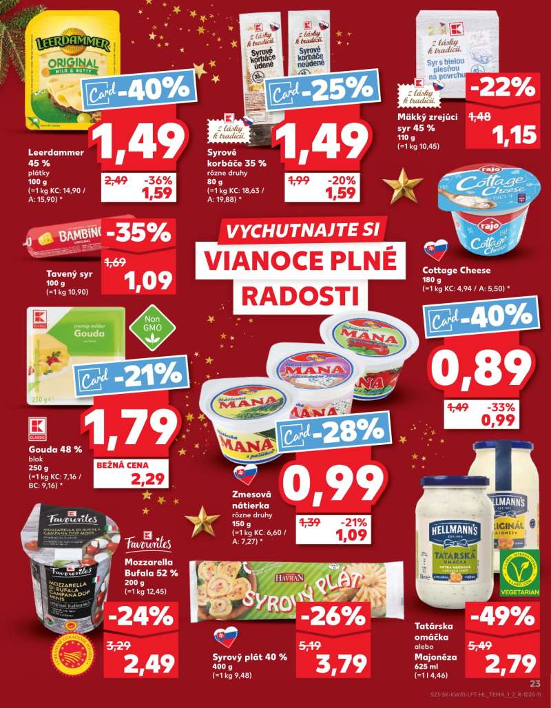 Kaufland Szlovákia Akciós Újság 23 oldal