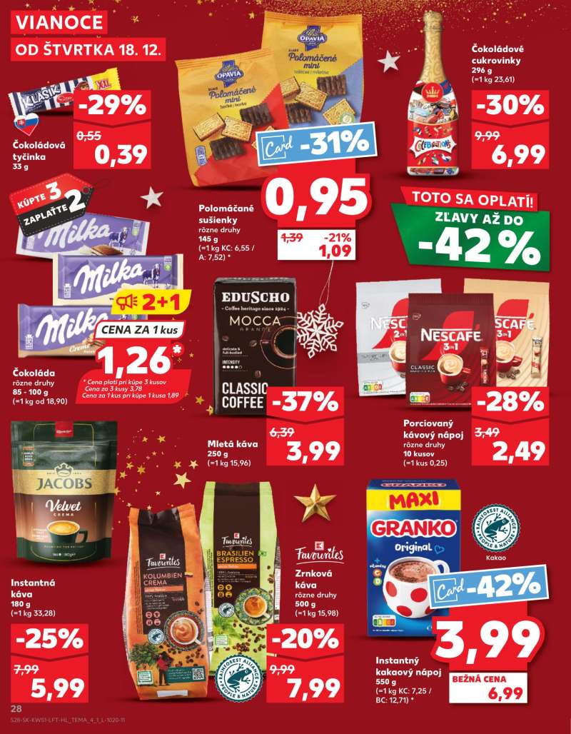 Kaufland Szlovákia Akciós Újság 28 oldal