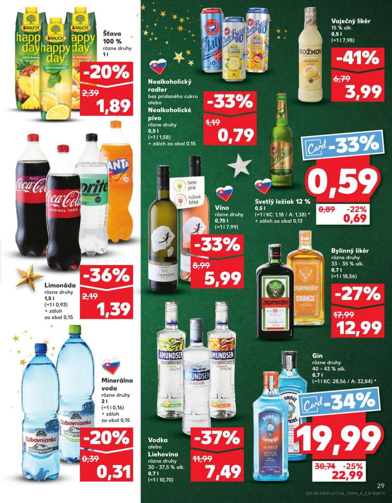 Kaufland Szlovákia Akciós Újság 29 oldal