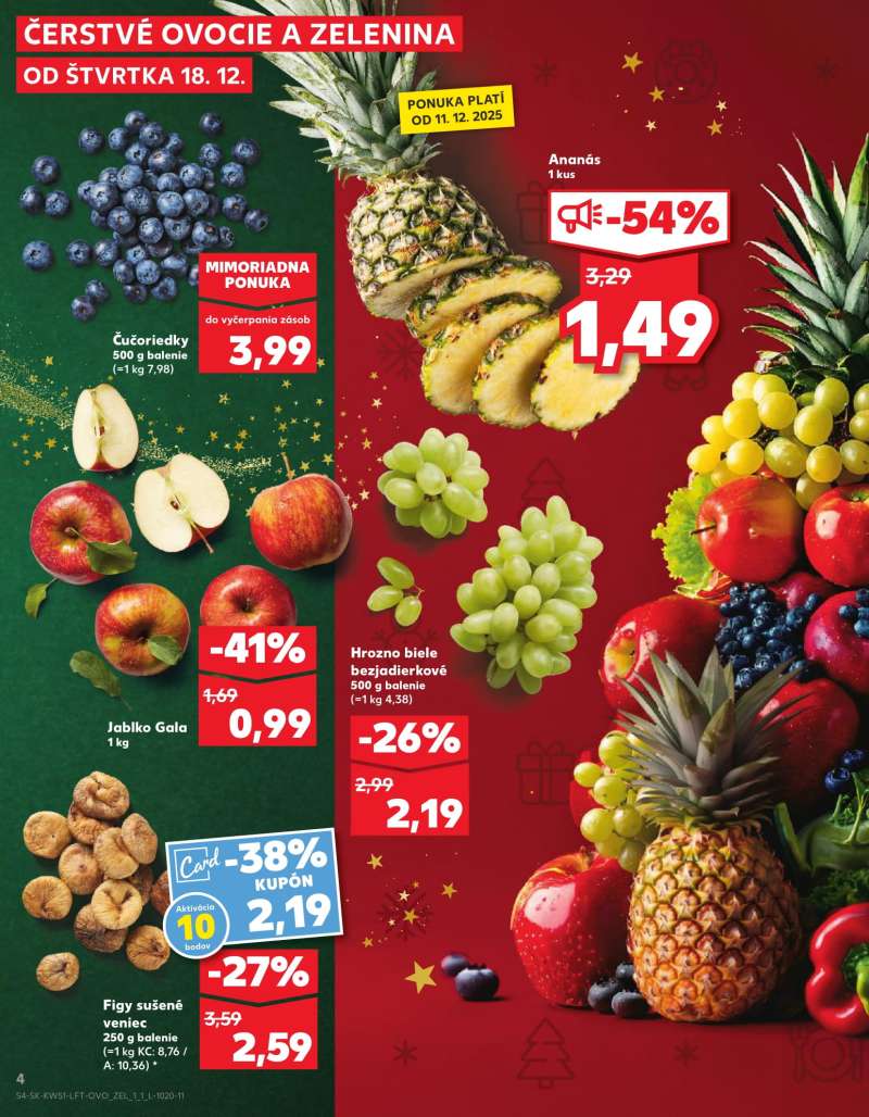 Kaufland Szlovákia Akciós Újság 4 oldal