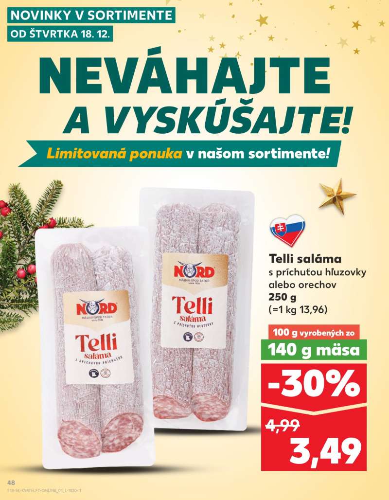 Kaufland Szlovákia Akciós Újság 48 oldal
