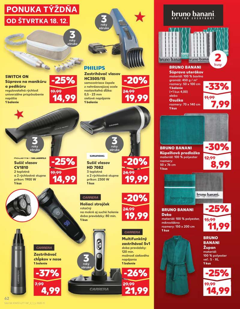 Kaufland Szlovákia Akciós Újság 62 oldal