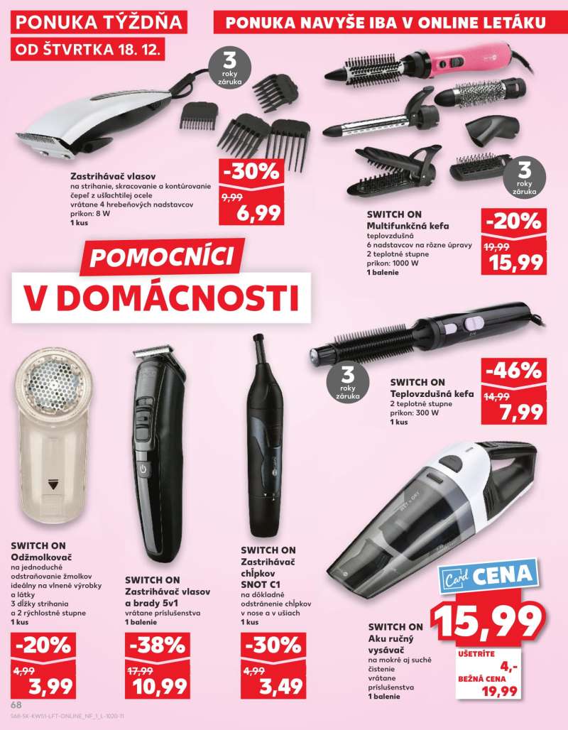 Kaufland Szlovákia Akciós Újság 68 oldal