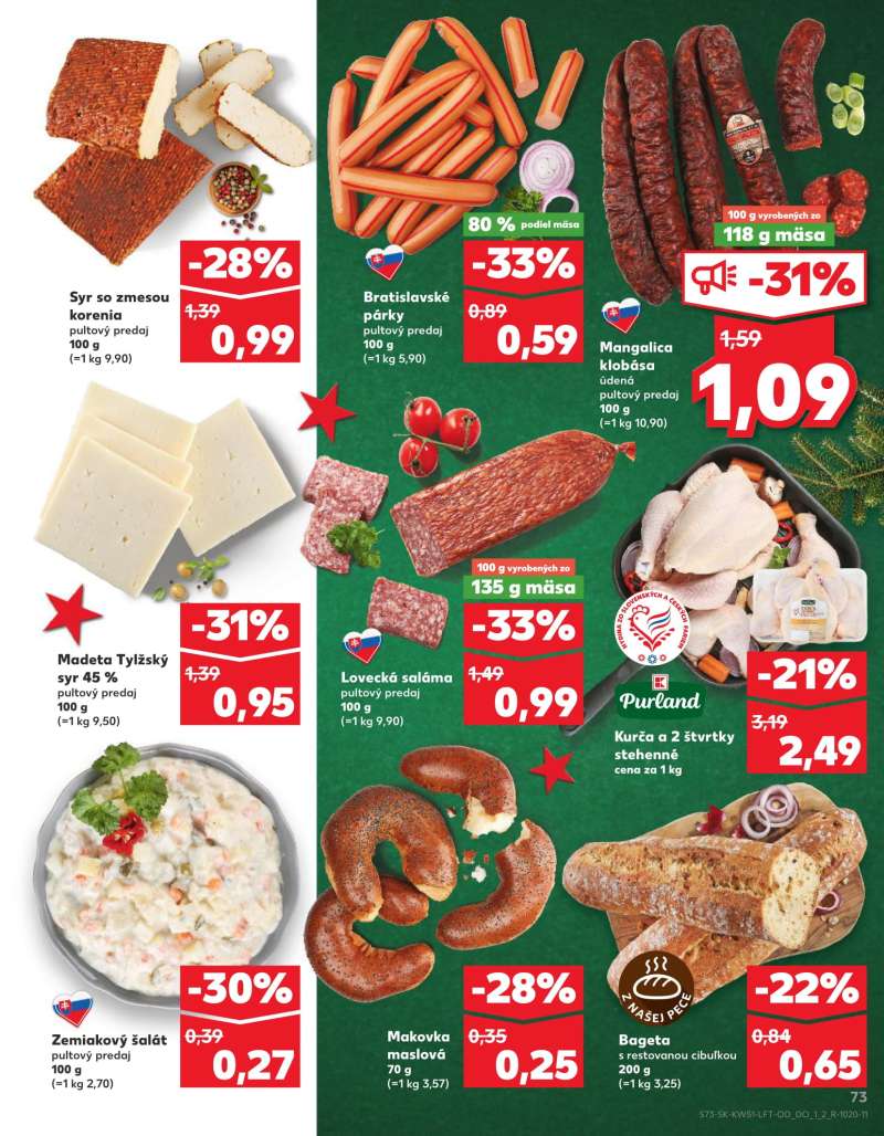 Kaufland Szlovákia Akciós Újság 73 oldal