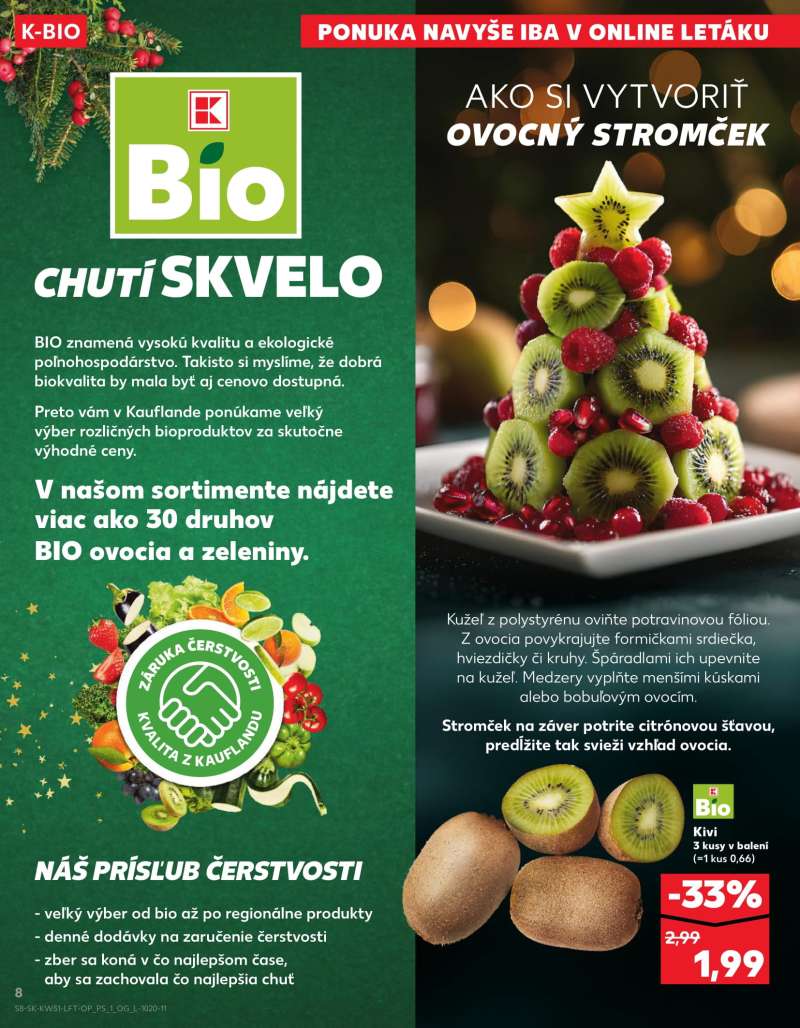 Kaufland Szlovákia Akciós Újság 8 oldal