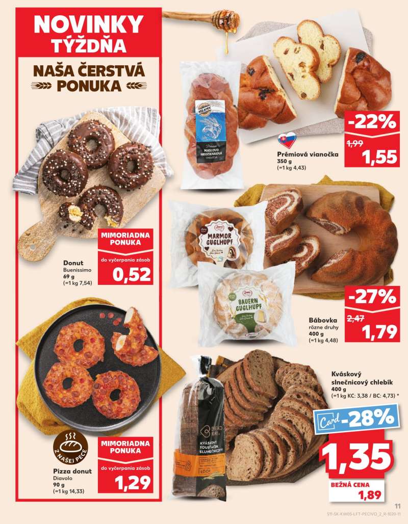 Kaufland Szlovákia Akciós Újság 11 oldal