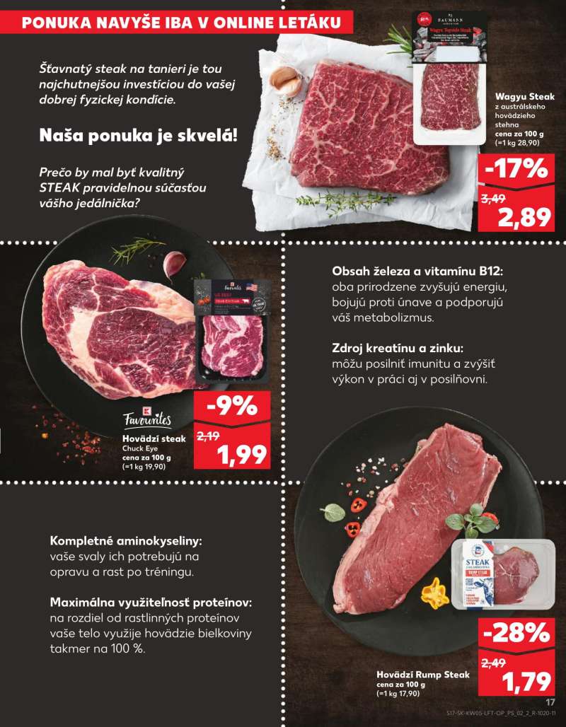 Kaufland Szlovákia Akciós Újság 17 oldal