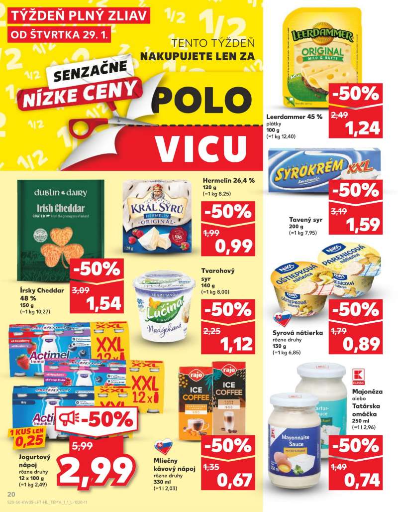 Kaufland Szlovákia Akciós Újság 20 oldal
