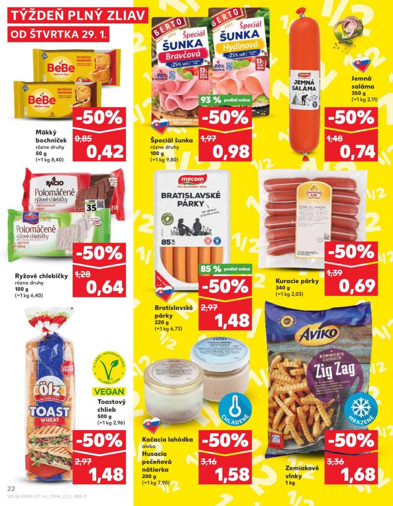 Kaufland Szlovákia Akciós Újság 22 oldal