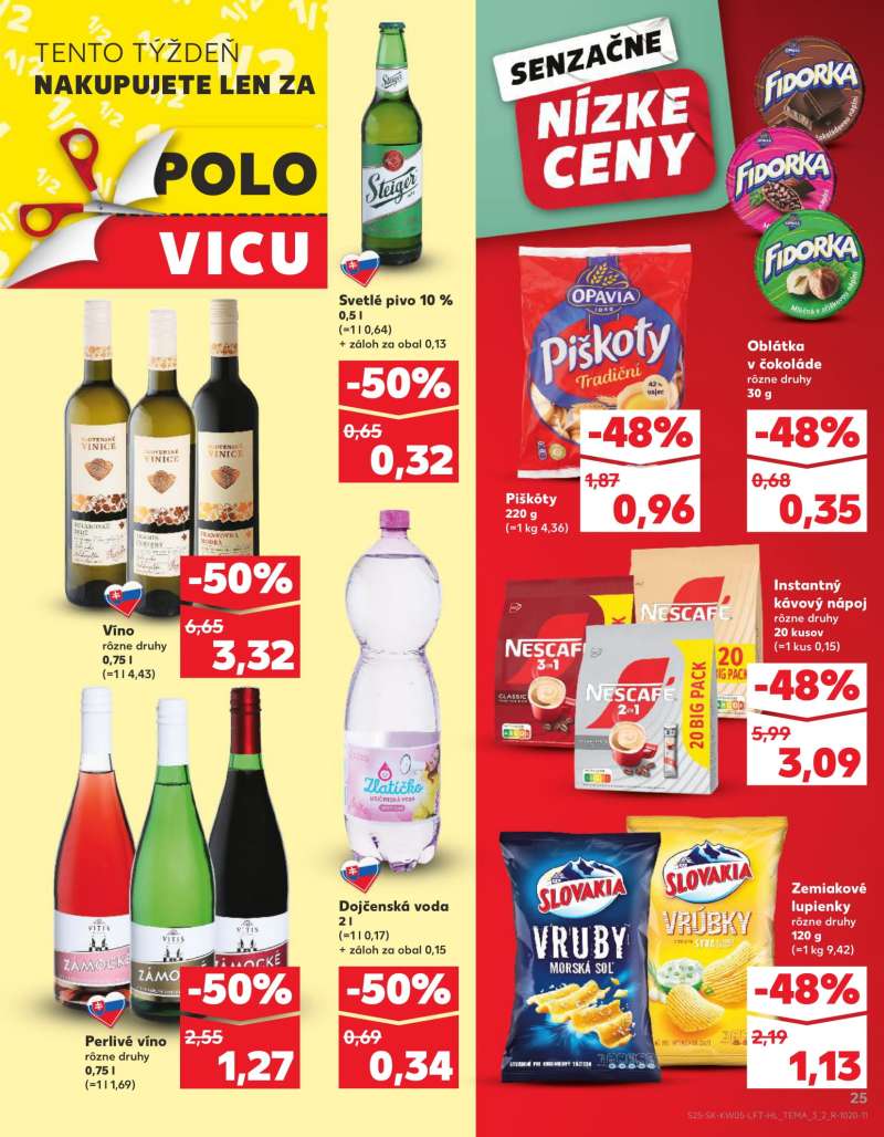 Kaufland Szlovákia Akciós Újság 25 oldal