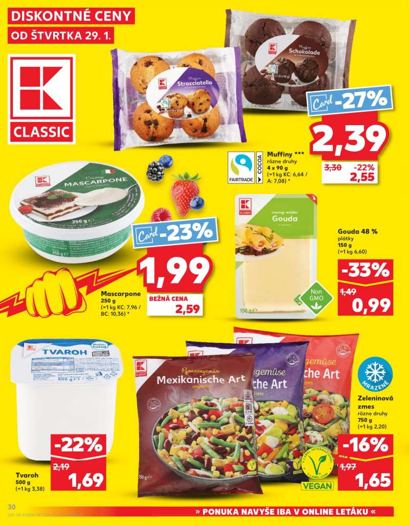 Kaufland Szlovákia Akciós Újság 30 oldal