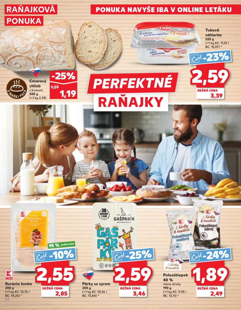 Kaufland Szlovákia Akciós Újság 34 oldal