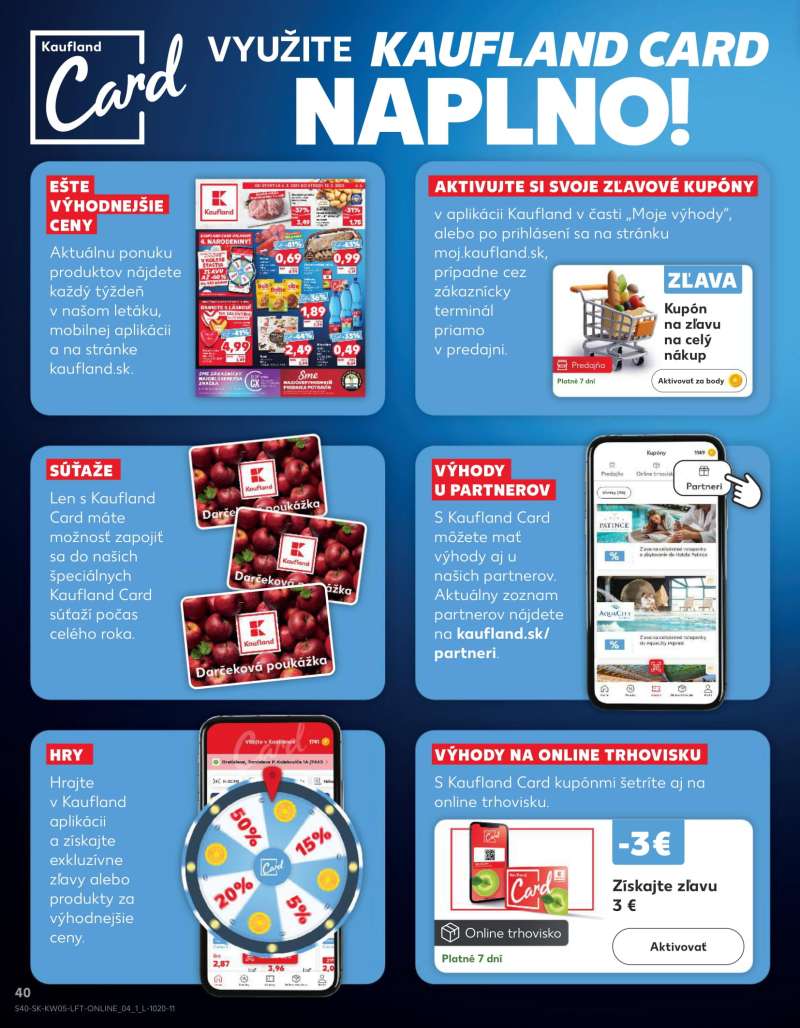 Kaufland Szlovákia Akciós Újság 40 oldal
