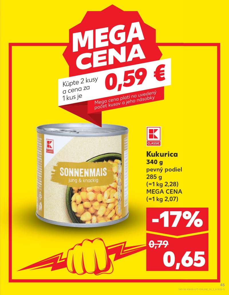 Kaufland Szlovákia Akciós Újság 45 oldal