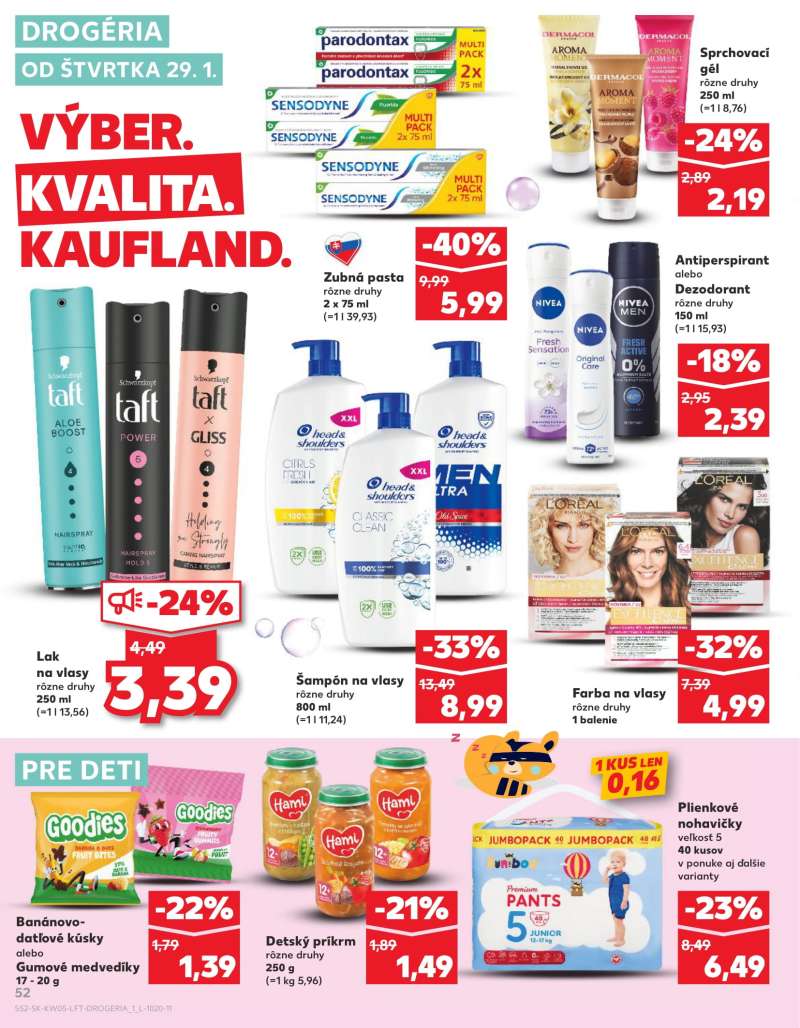 Kaufland Szlovákia Akciós Újság 52 oldal