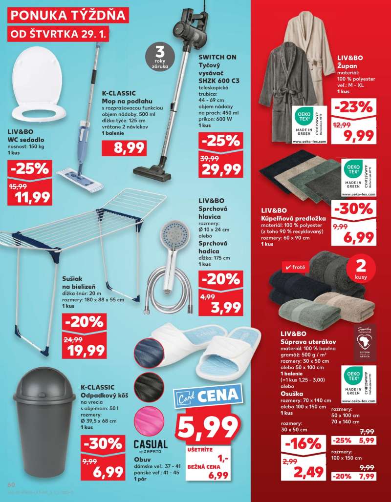 Kaufland Szlovákia Akciós Újság 60 oldal