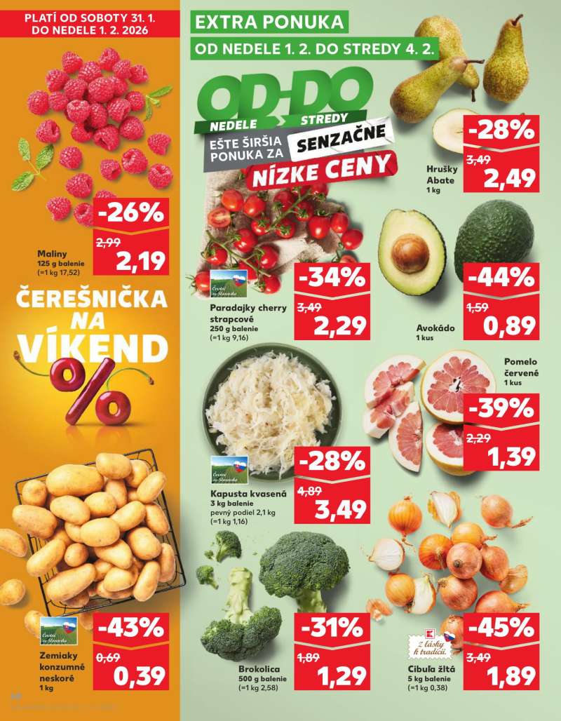 Kaufland Szlovákia Akciós Újság 68 oldal