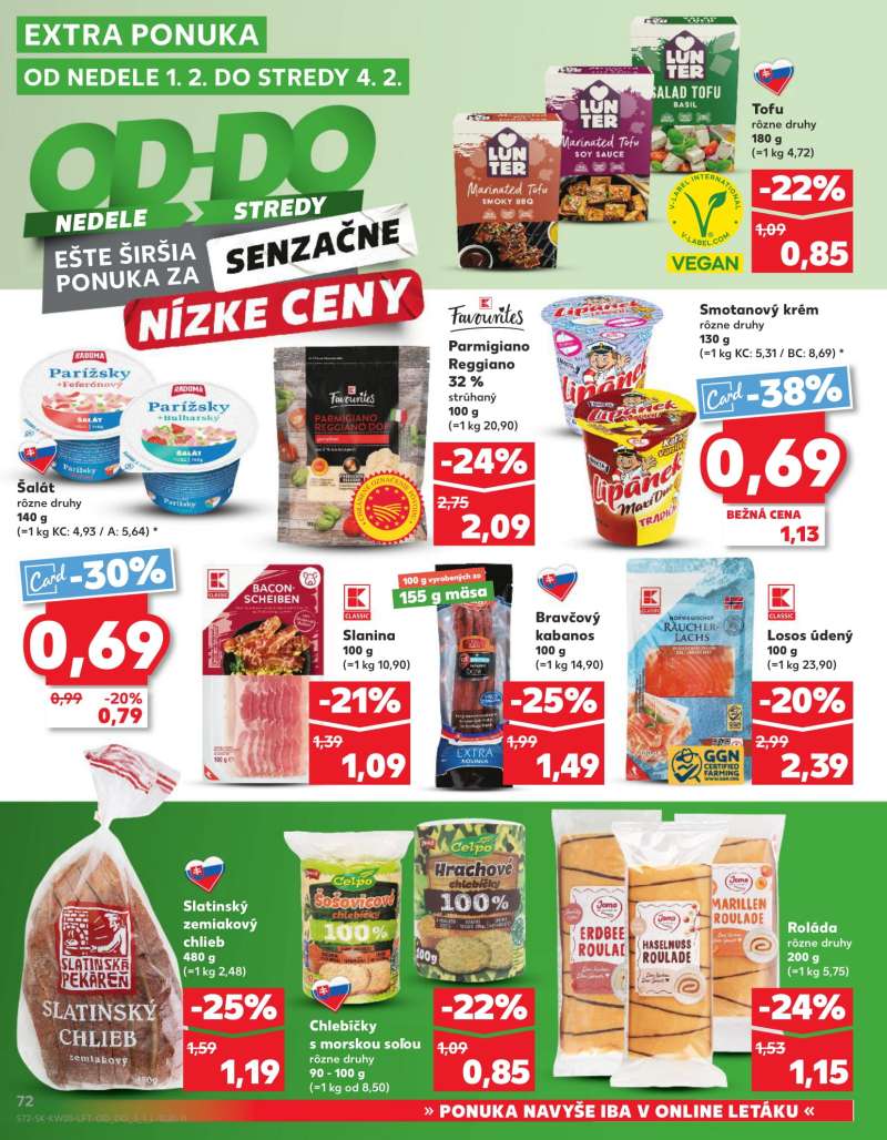 Kaufland Szlovákia Akciós Újság 72 oldal