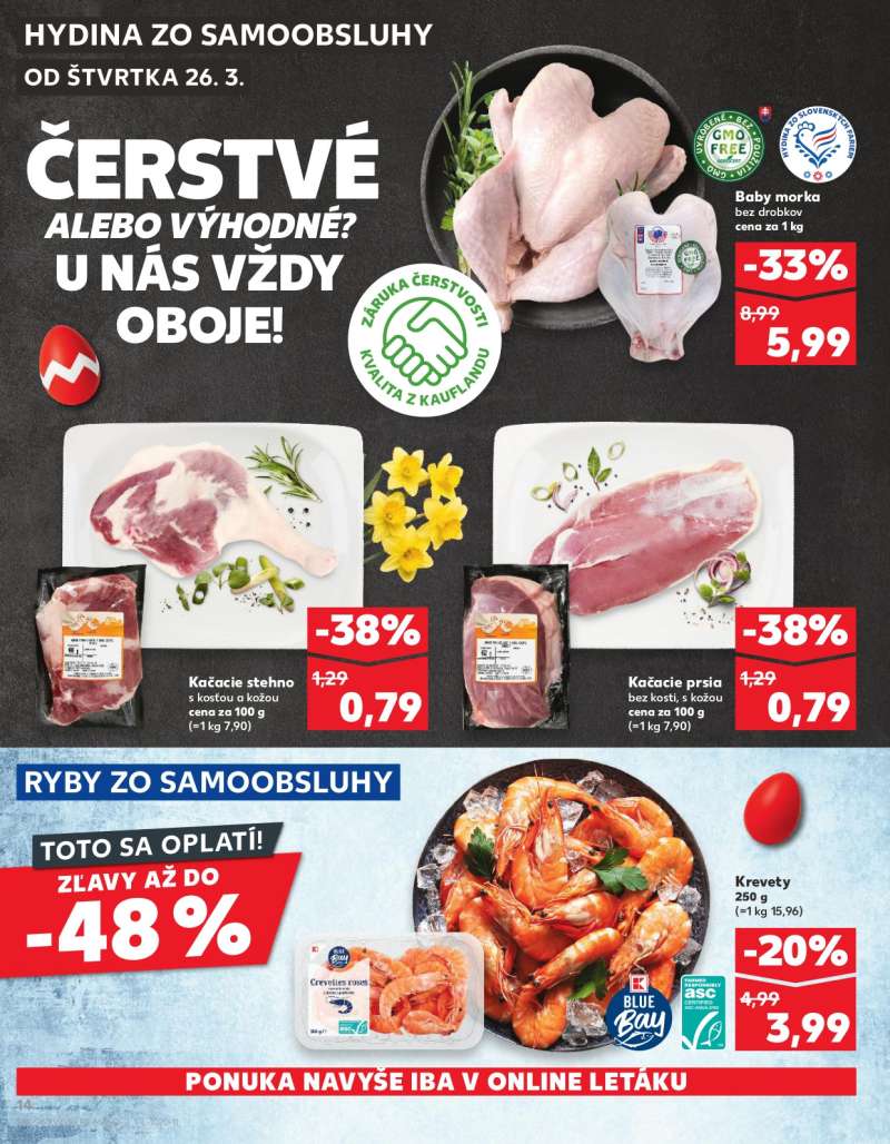 Kaufland Szlovákia Akciós Újság 14 oldal