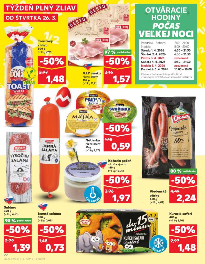 Kaufland Szlovákia Akciós Újság 22 oldal