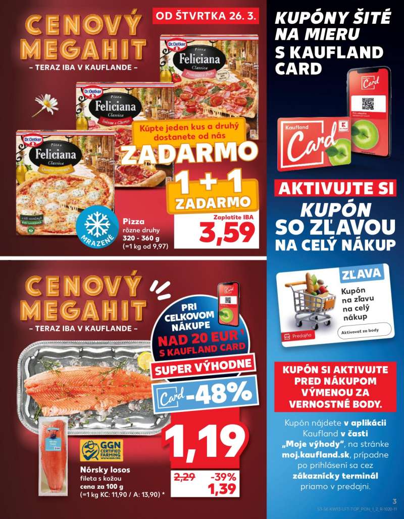 Kaufland Szlovákia Akciós Újság 3 oldal