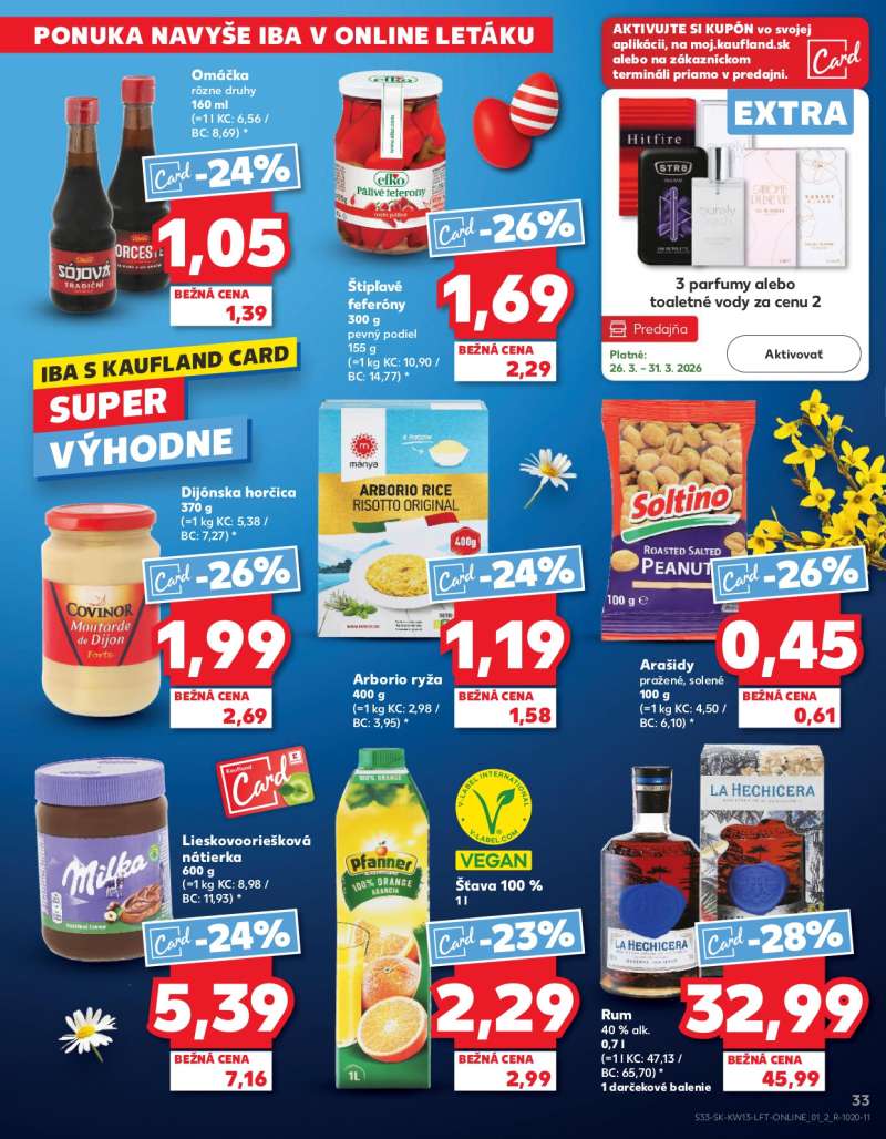 Kaufland Szlovákia Akciós Újság 33 oldal