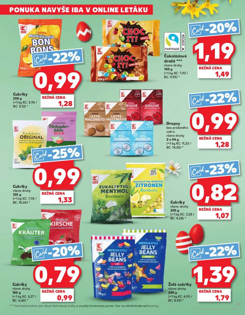 Kaufland Szlovákia Akciós Újság 41 oldal