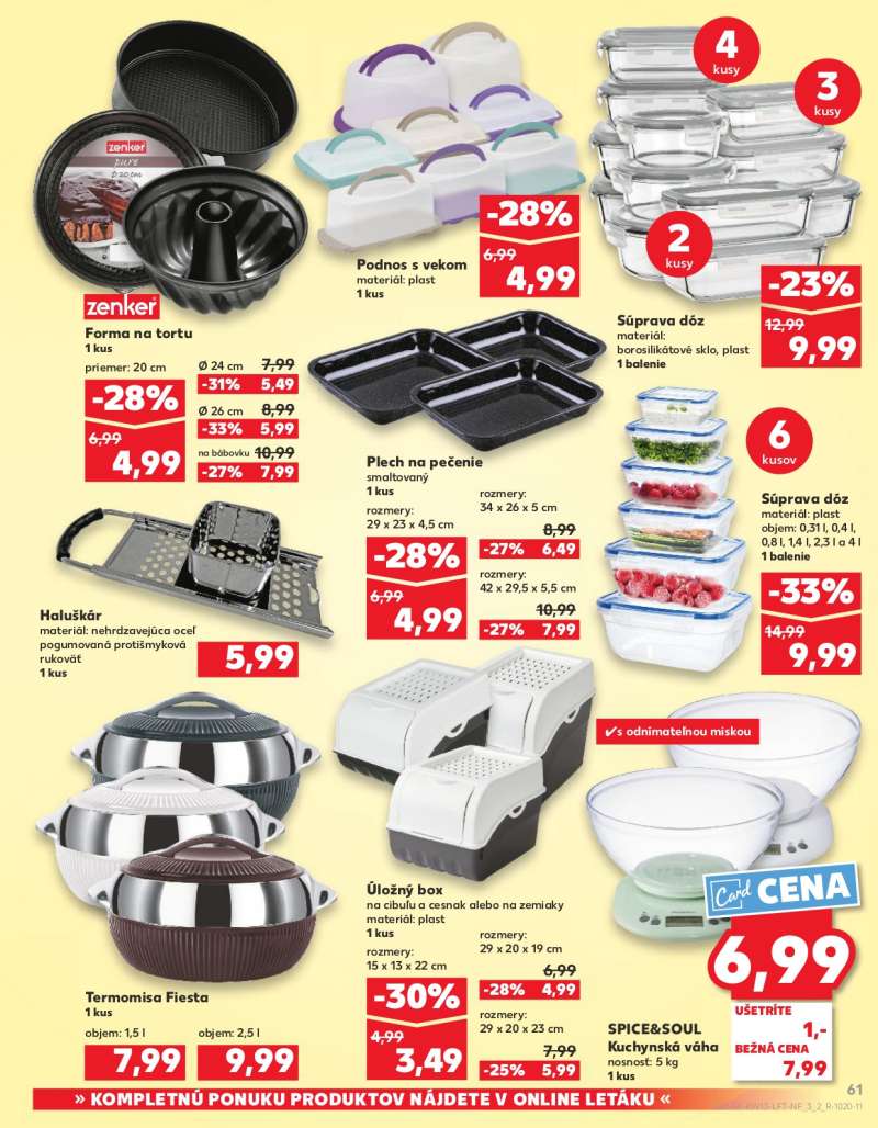 Kaufland Szlovákia Akciós Újság 61 oldal