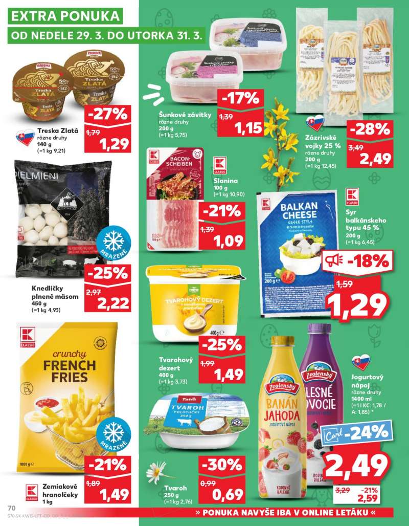 Kaufland Szlovákia Akciós Újság 70 oldal