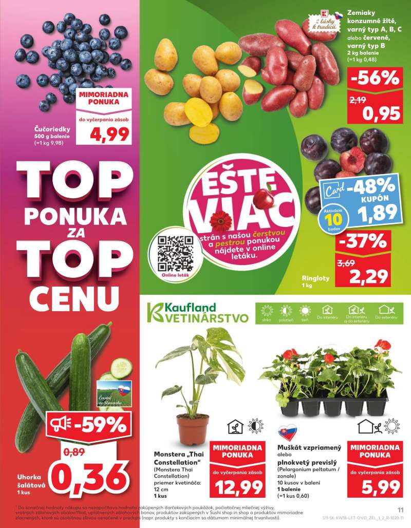 Kaufland Szlovákia Akciós Újság 11 oldal