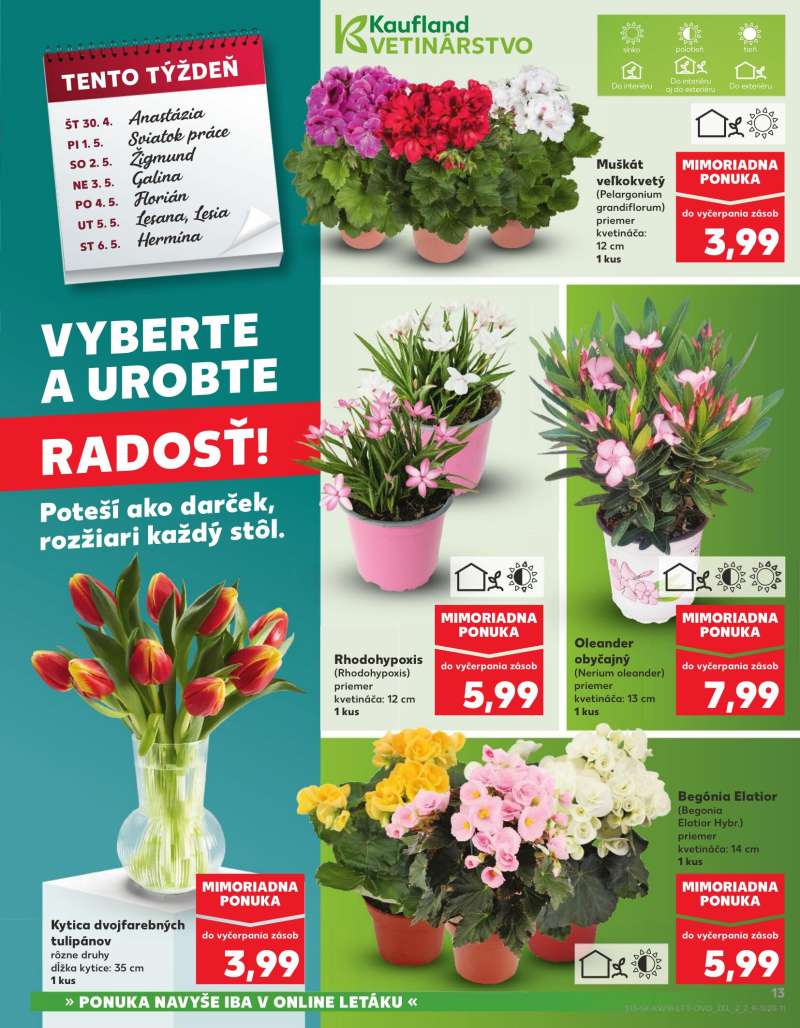 Kaufland Szlovákia Akciós Újság 13 oldal