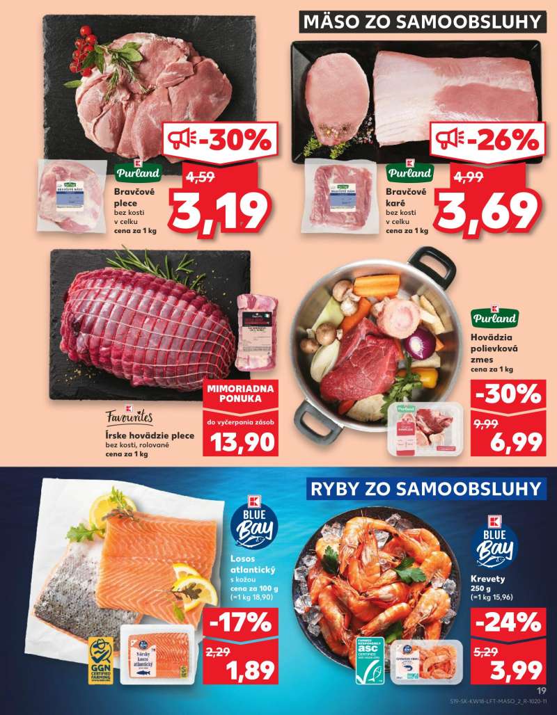 Kaufland Szlovákia Akciós Újság 19 oldal