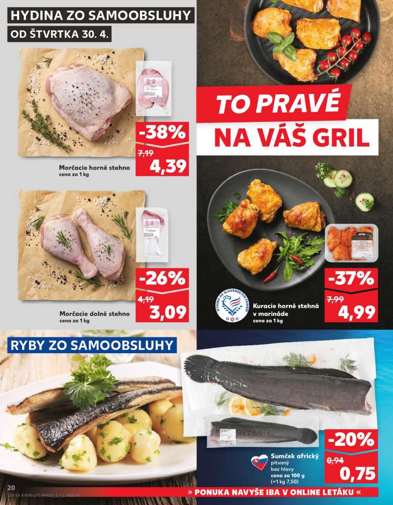 Kaufland Szlovákia Akciós Újság 20 oldal