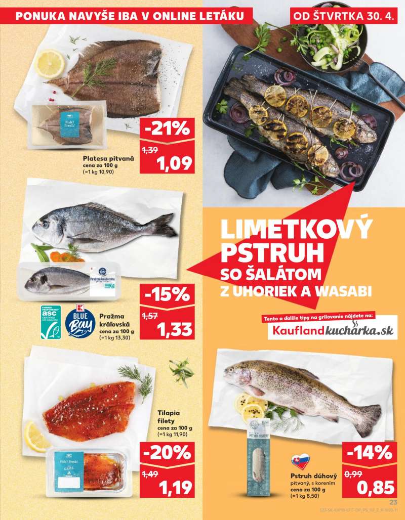 Kaufland Szlovákia Akciós Újság 23 oldal