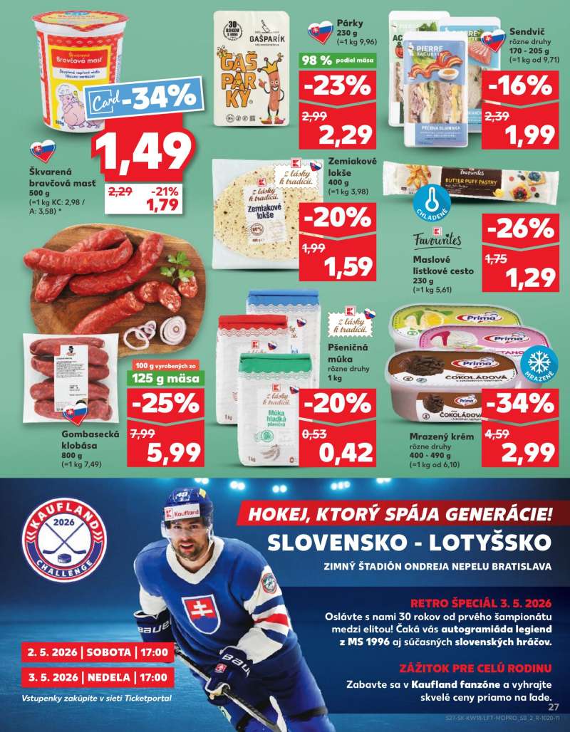 Kaufland Szlovákia Akciós Újság 27 oldal