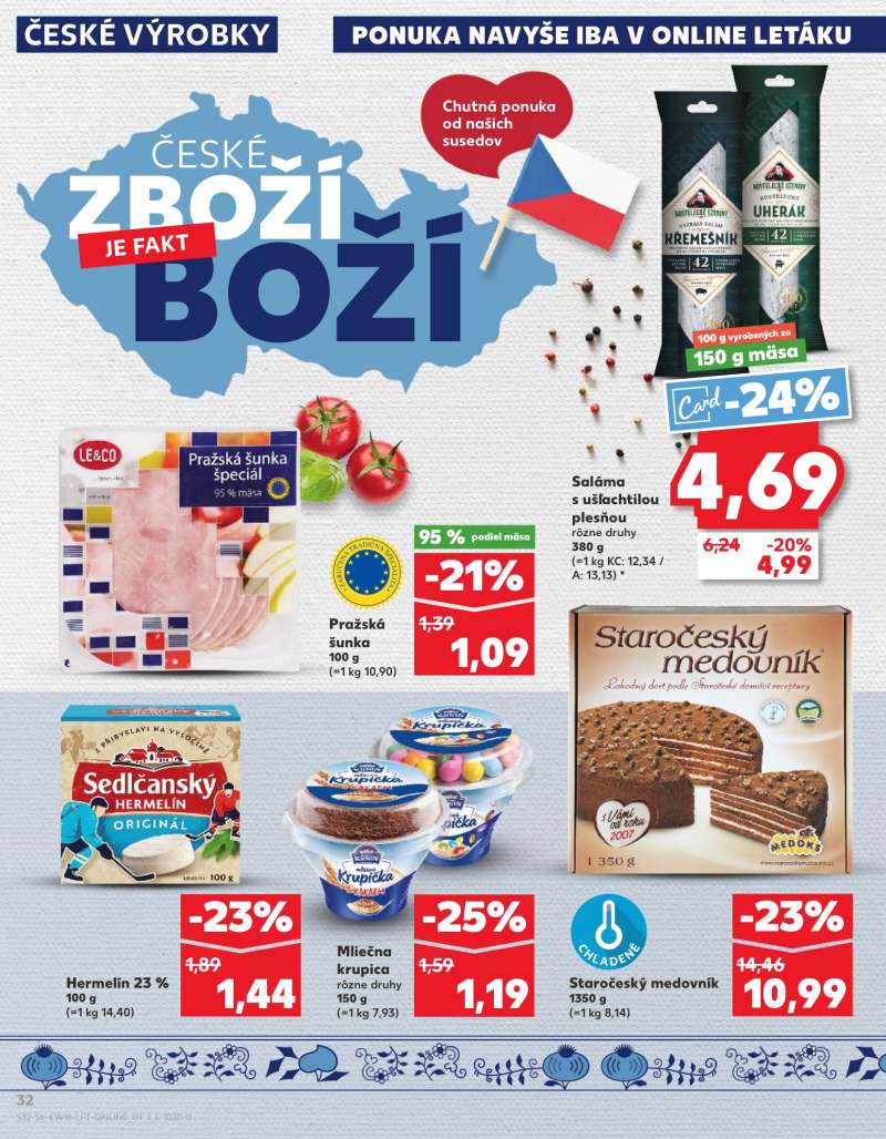 Kaufland Szlovákia Akciós Újság 32 oldal