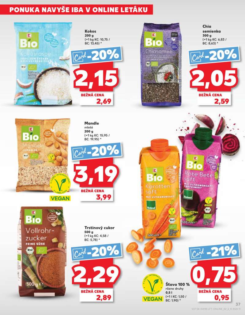 Kaufland Szlovákia Akciós Újság 37 oldal