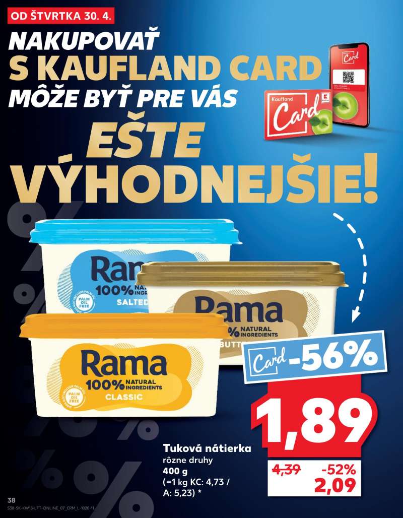 Kaufland Szlovákia Akciós Újság 38 oldal