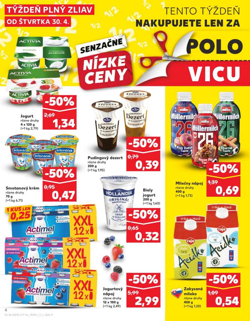 Kaufland Szlovákia Akciós Újság 4 oldal