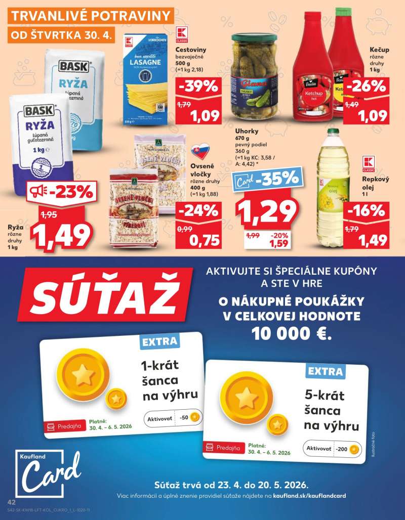 Kaufland Szlovákia Akciós Újság 42 oldal