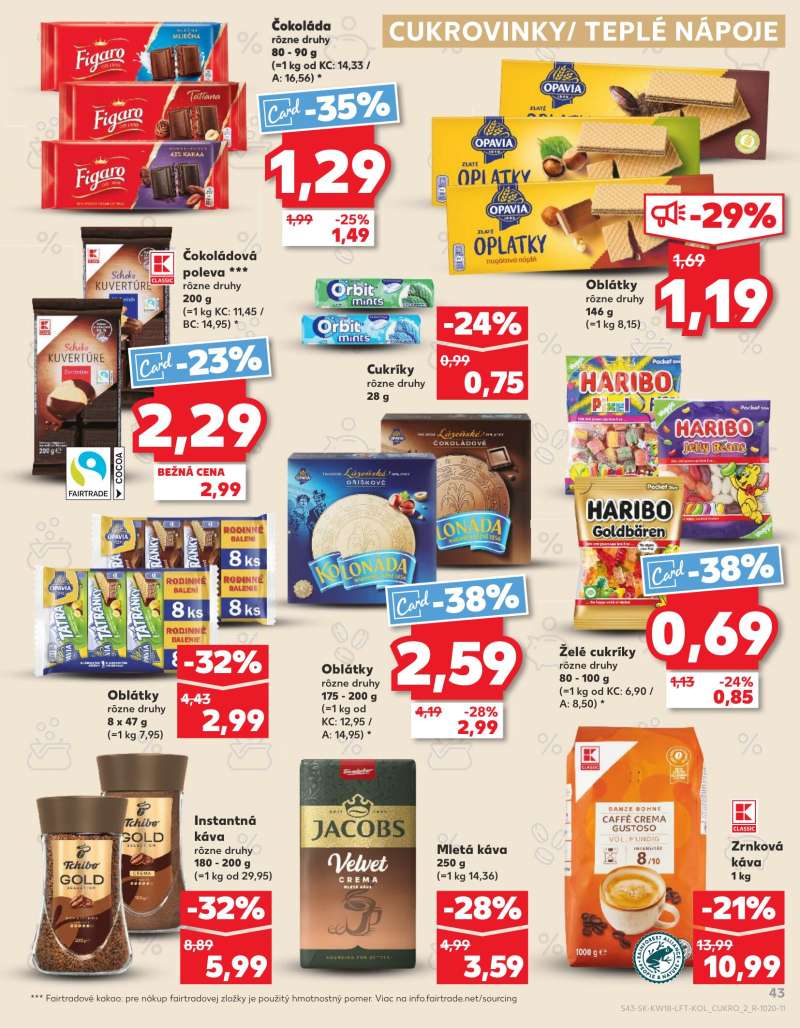 Kaufland Szlovákia Akciós Újság 43 oldal