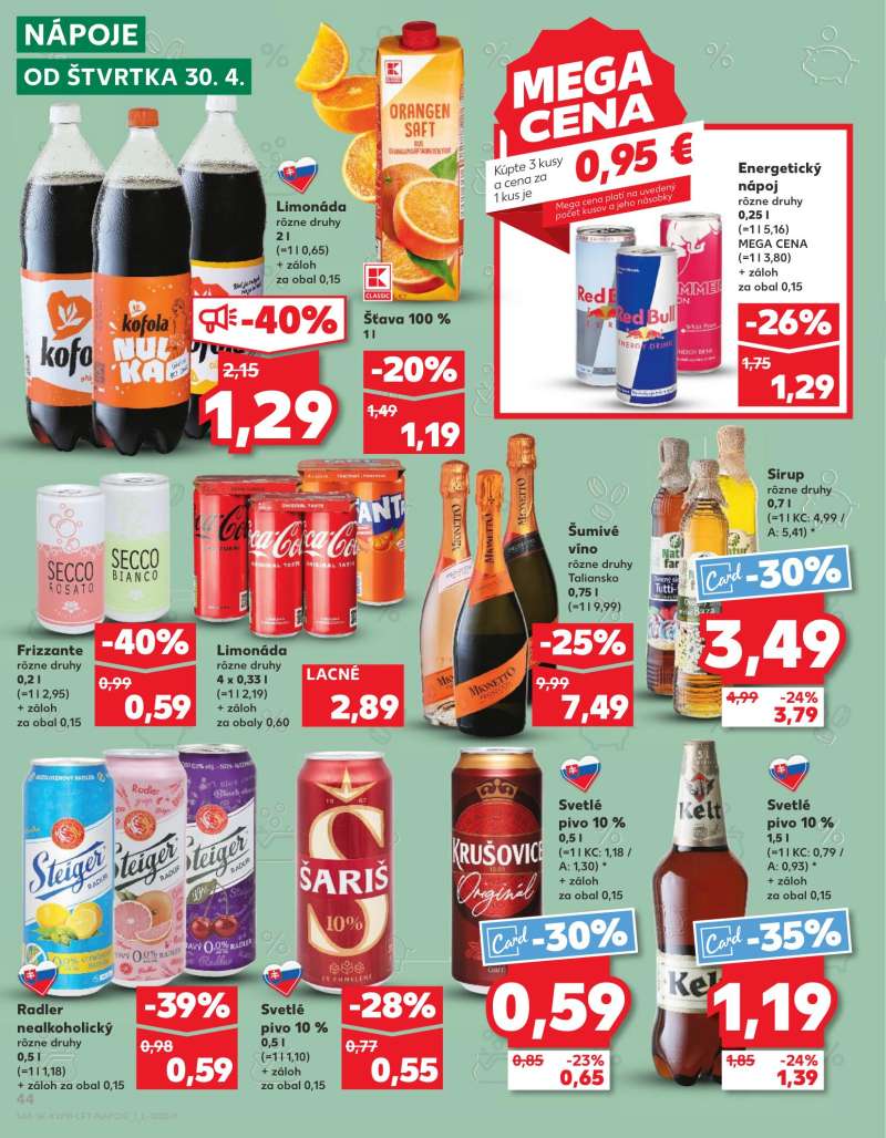 Kaufland Szlovákia Akciós Újság 44 oldal