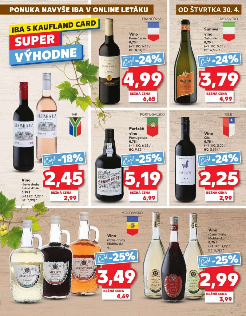 Kaufland Szlovákia Akciós Újság 47 oldal