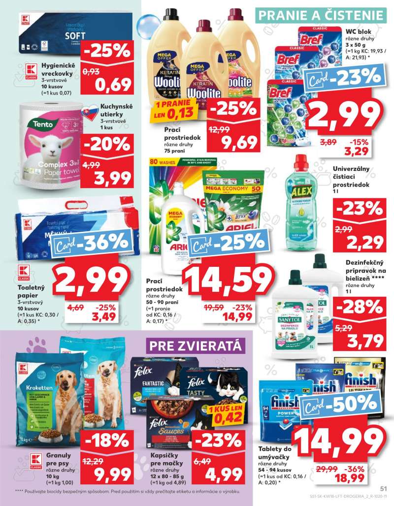 Kaufland Szlovákia Akciós Újság 51 oldal