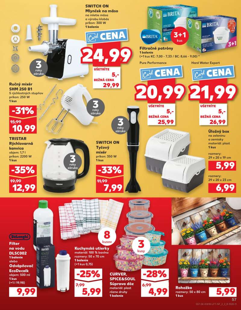 Kaufland Szlovákia Akciós Újság 57 oldal