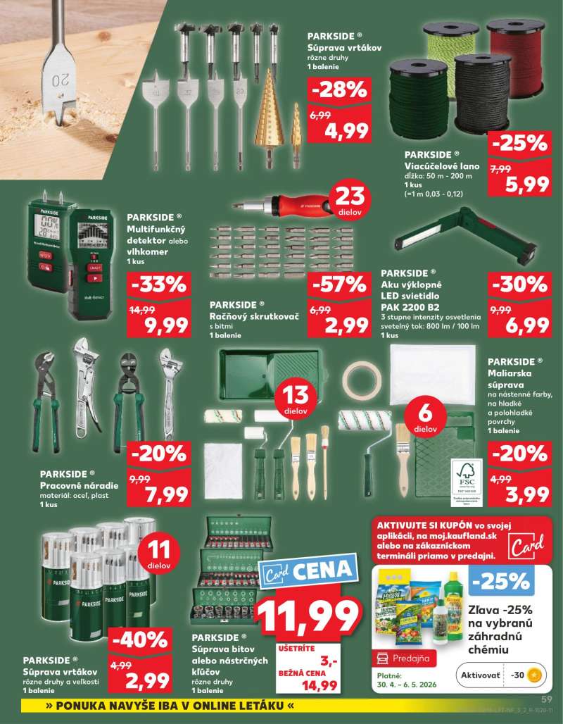 Kaufland Szlovákia Akciós Újság 59 oldal