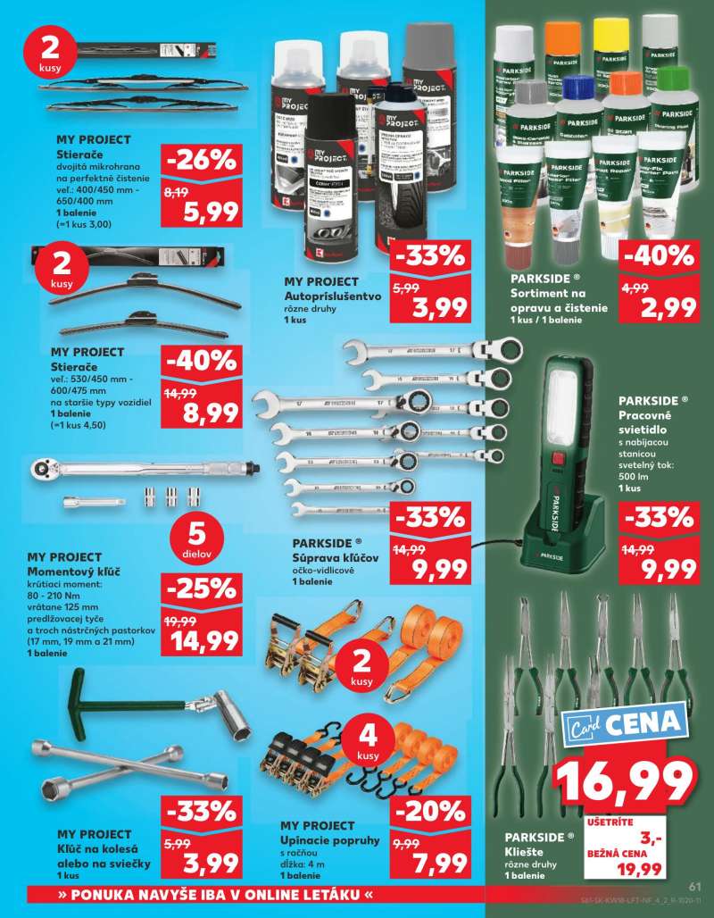 Kaufland Szlovákia Akciós Újság 61 oldal