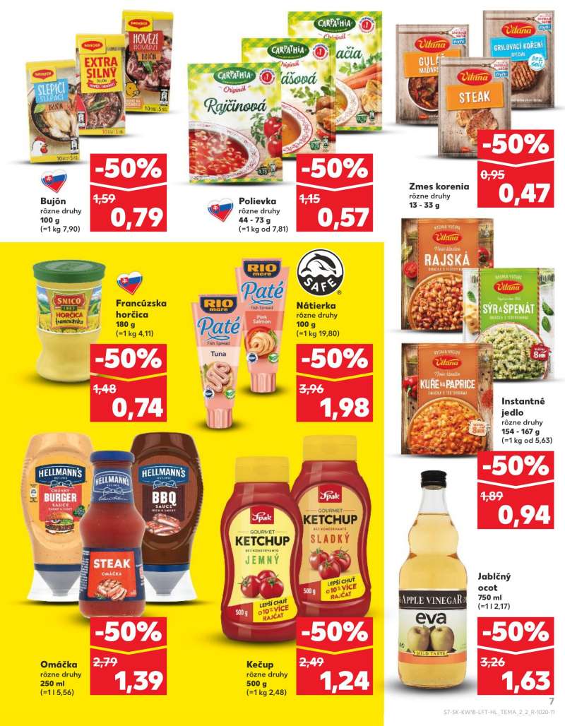 Kaufland Szlovákia Akciós Újság 7 oldal