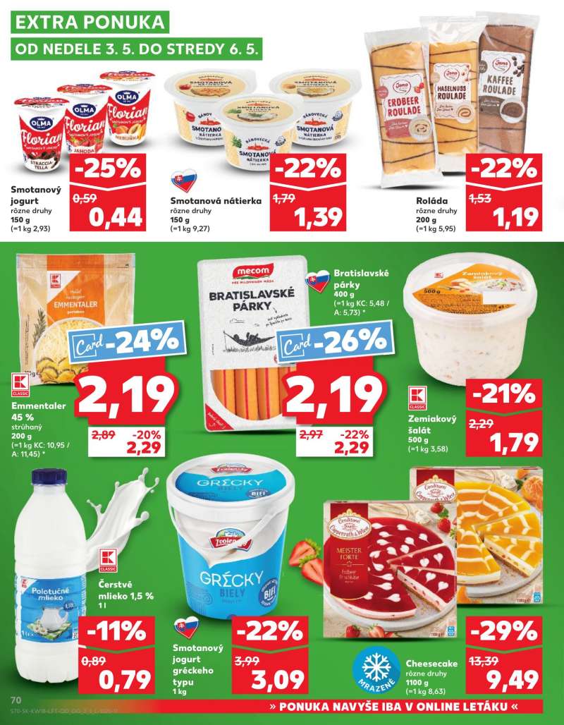Kaufland Szlovákia Akciós Újság 70 oldal
