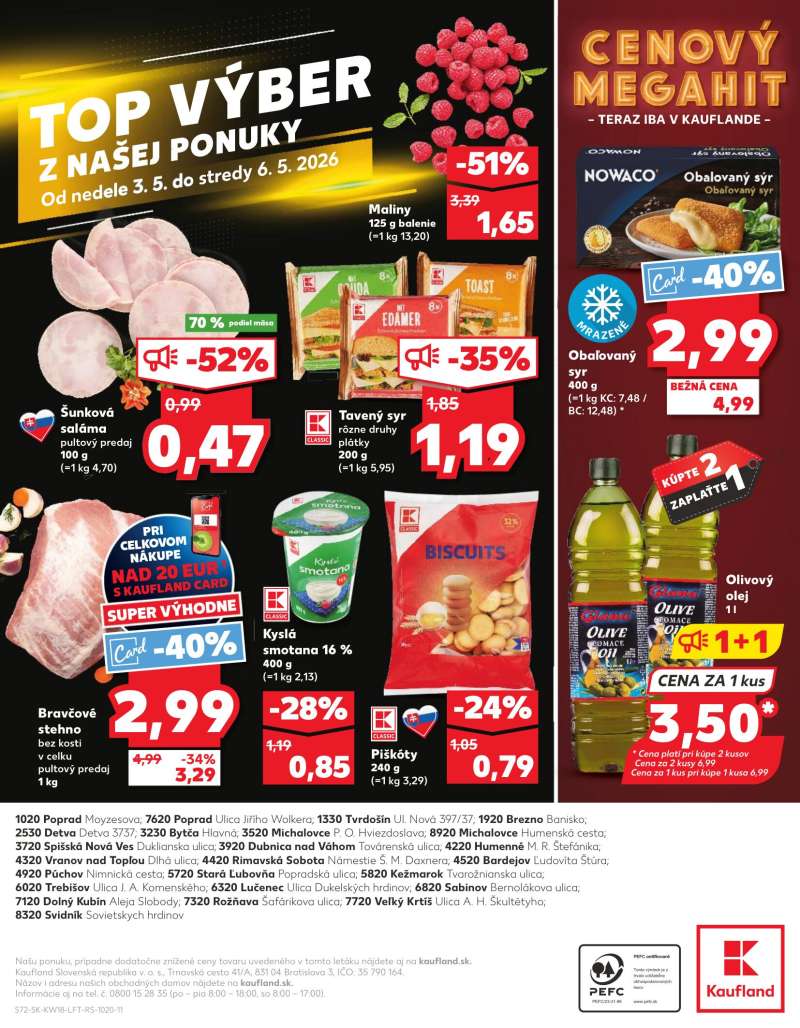 Kaufland Szlovákia Akciós Újság 72 oldal